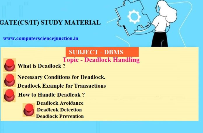 deadlock handling in dbms with example