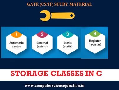 storage classes in c