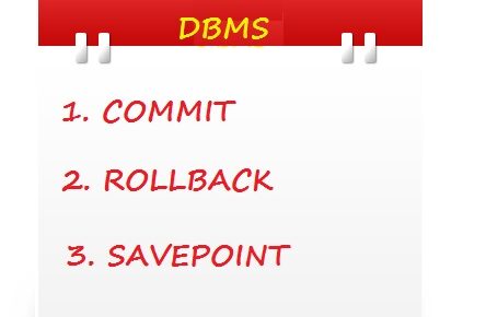 transaction control language in dbms