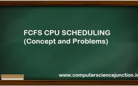 FCFS CPU Scheduling in OS